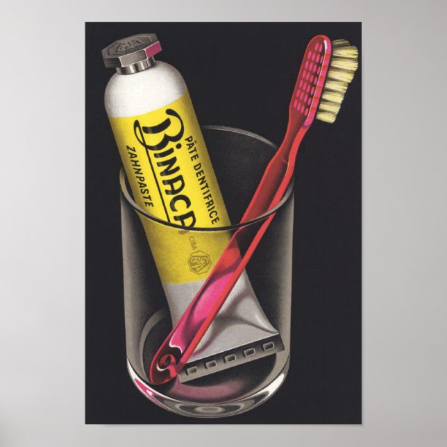 Vintage Avant-Garde Poster Print (Front)