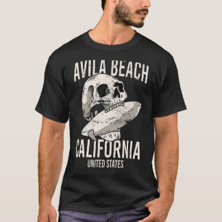 Vintage Avila Beach Beach California Ca Retro Surf T-Shirt