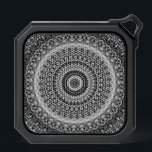 Vintage B&W Wedding Pattern Bluetooth Speaker<br><div class="desc">Vintage B&W Wedding Pattern</div>