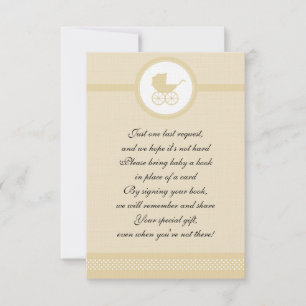 Vintage Baby Carriage Baby Shower Invitation