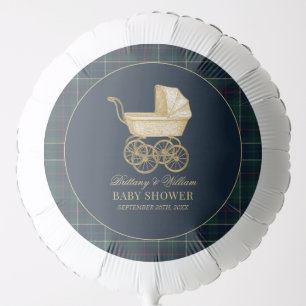 Vintage Baby Carriage Classic Baby Shower Balloon