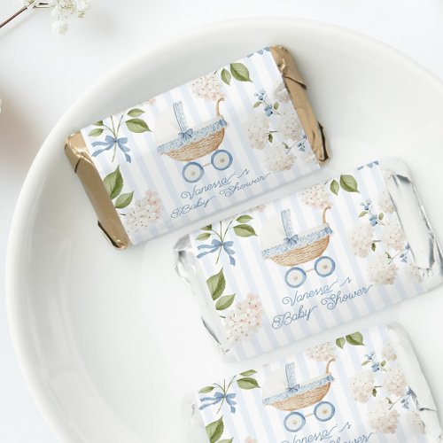 Vintage Baby Carriage French Stripes Baby Shower