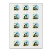 Vintage Baby, Dog and Baseball | It's a Boy Edible Frosting Rounds (Sheet)