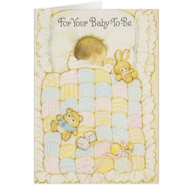 Vintage Baby, For Your Baby-To-Be (Front)