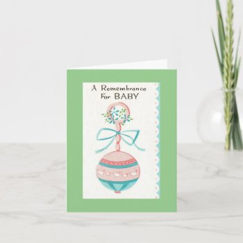 Vintage Baby Gift  Card by Gypsify at Zazzle