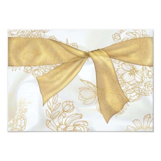 Vintage Baby Girl Baptism Gold Cross Thank You Card