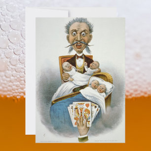 Vintage Baby Shower for Men! A Dadchelor Party! Invitation