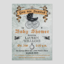 Vintage Baby Shower Invitation