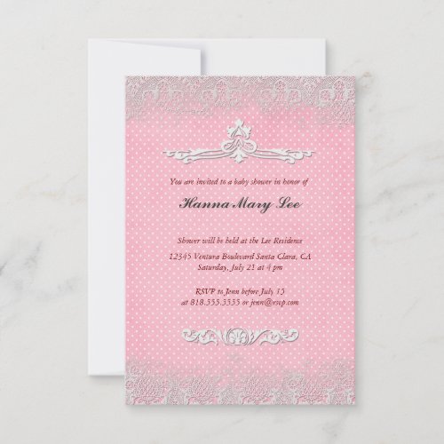 Vintage Baby Shower Invitations