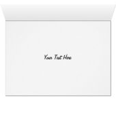 Vintage Baby With Crown and Bluebirds (Inside Horizontal (Bottom))