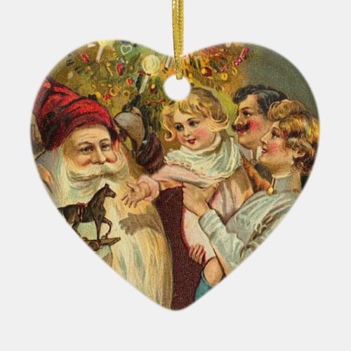 Vintage Babys First Christmas ornament