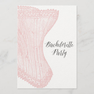 Vintage Bachelorette Party Invitation