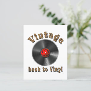 Vintage Back to Vinyl Record Art