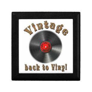 Vintage - Back to Vinyl, the record is back Gift Box