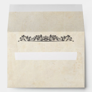 Vintage Background with Celtic Pattern Envelope