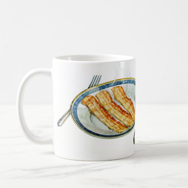 Vintage Bacon Mug (Left)