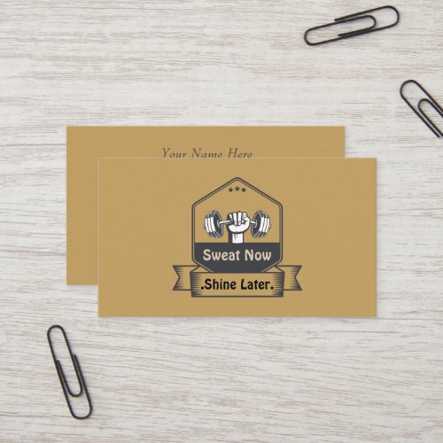 Vintage Badge	Aesthetic Business Card
