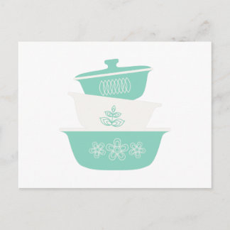 Vintage Bake Ware Postcard