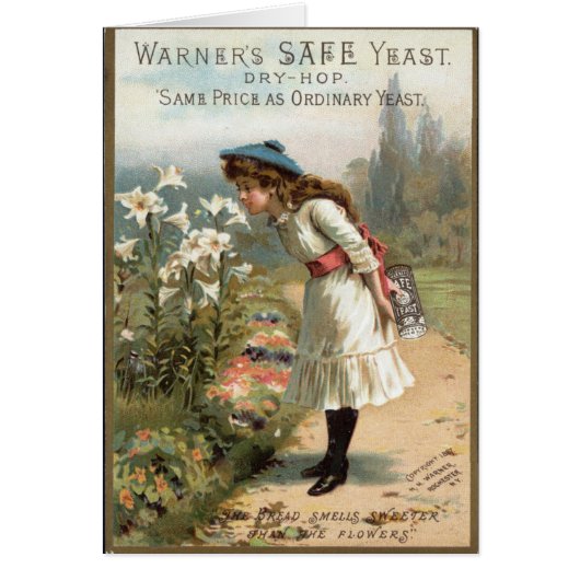 Vintage Bakery Advertisment Cards (Front)