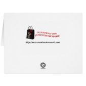 Vintage : baking advertising - cards (Back Horizontal)