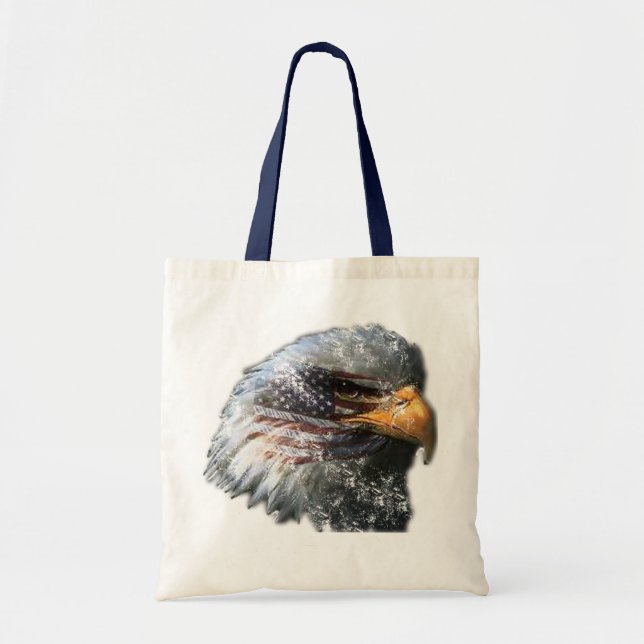 Vintage Bald eagle bag (Front)