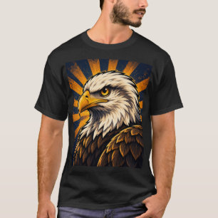 Vintage Bald Eagle Wildlife T-Shirt