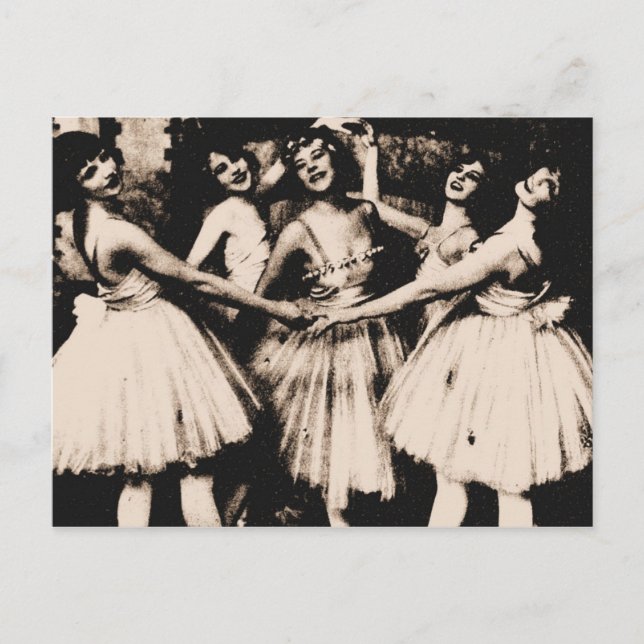 Vintage Ballet Postcard (Front)