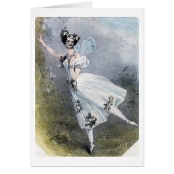 Vintage Ballet -taglioni In Zephire  by AsTimeGoesBy at Zazzle