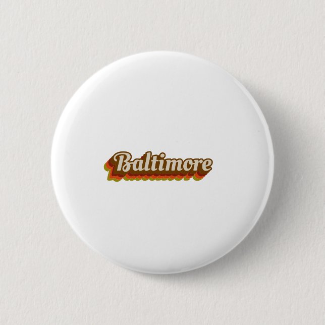 Vintage Baltimore Button (Front)