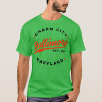 Vintage Baltimore Charm City Maryland USA1