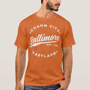 Vintage Baltimore Charm City Maryland USA1  T-Shirt