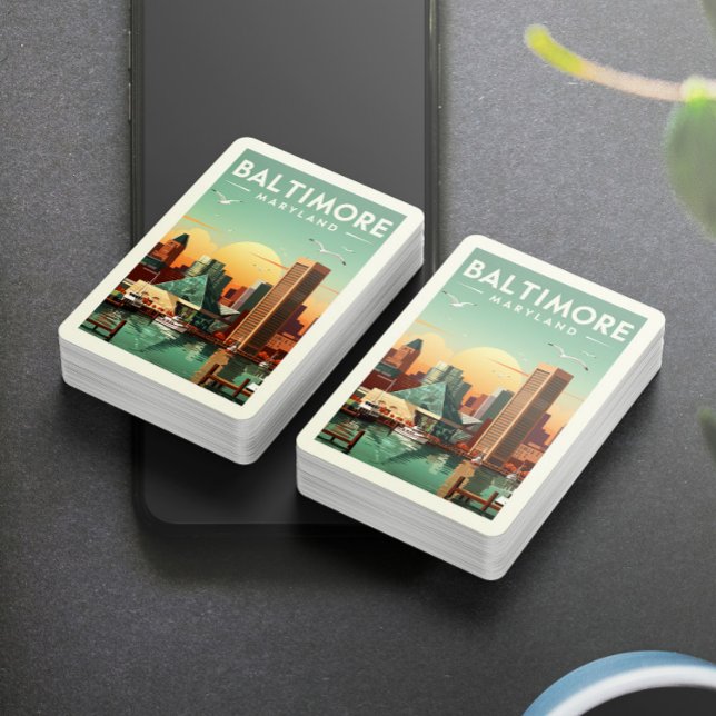 Vintage Baltimore Maryland Poker Cards (Creator Uploaded)