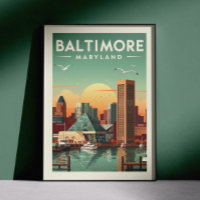 Vintage Baltimore Maryland
