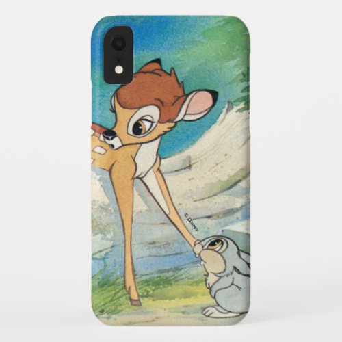 Vintage Bambi and Thumper iPhone XR Case