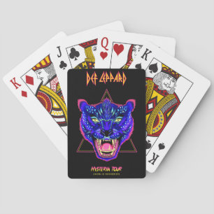 Vintage Band Music, Retro Music, Vintage Rock Band Poker Cards