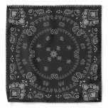 Vintage Bandana Paisley Print Pattern