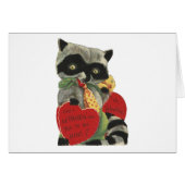 Vintage Bandit Valentine (Front Horizontal)