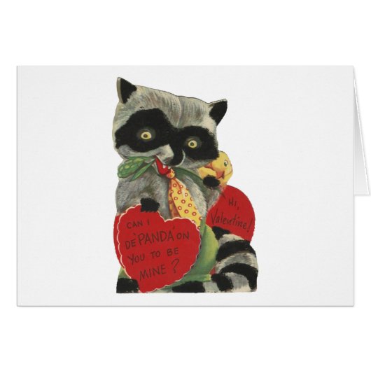 Vintage Bandit Valentine (Front Horizontal)
