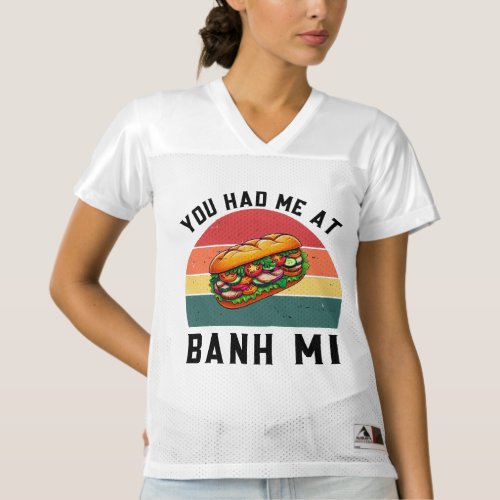 Vintage Banh Mi Vietnamese SandwichFootball Jersey