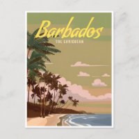 Vintage Barbados Caribbean Bridgetown