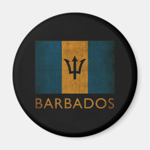 Vintage Barbados Magnet
