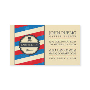 Vintage Barber Shop Business Card
