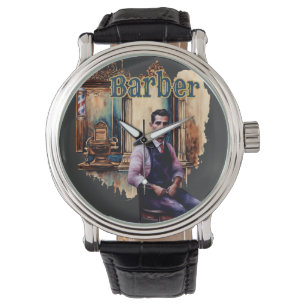 Vintage Barber Shop, Tattooed Barber Watch