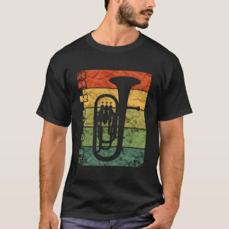 Vintage Baritone Horn Tee Baritone Horn Marching B