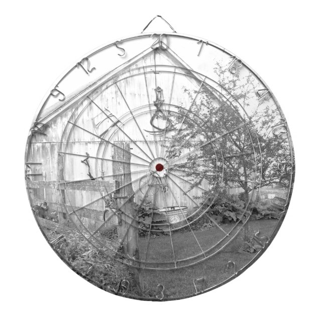 Vintage Barn Dart Board (Front)