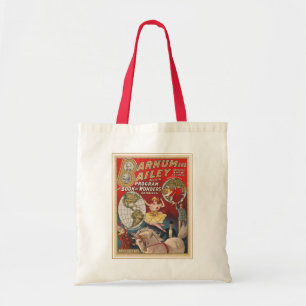 Vintage Barnum And Bailey Program Cover Tote Bag