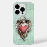 Vintage Baroque Cherub With Heart Case-mate Iphone 14 Pro Case at Zazzle