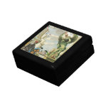 Vintage Baroque Era Atlas Frontispiece World Globe Gift Box