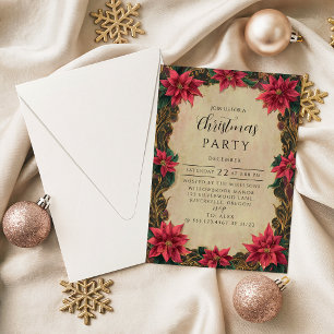 Vintage Baroque Noel Invitation