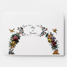 Vintage Baroque Rococo Floral Cartouche